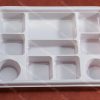 10 compartment disposable white plastic plates 2