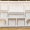 10 compartment disposable white plastic plates 6