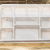 10 compartment disposable white plastic plates 7