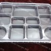 11 compartment silver plasticthali