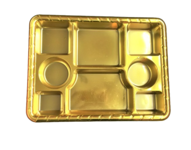 8-compartment-gold-plastic-plate-view