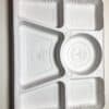 6 compartment biodegradable disposable plate-lunch tray 1